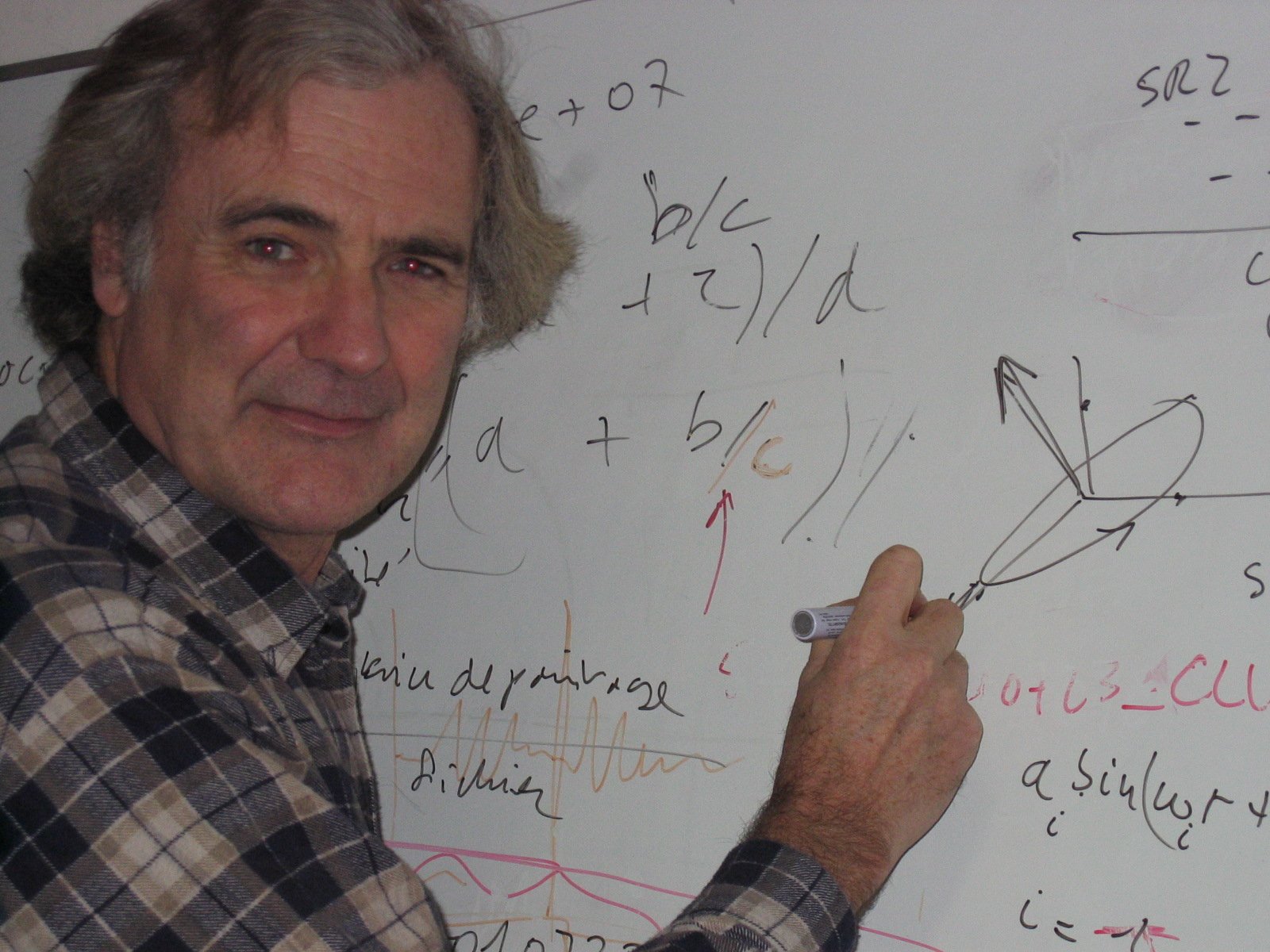 Patrick Robert au travail